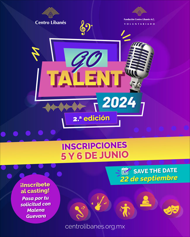 Go Talent 2024 2a. Edición Centro Libanés